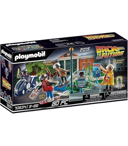 Amazon.co.jp: 【プレイモービル】70317「バック・トゥ・ザ